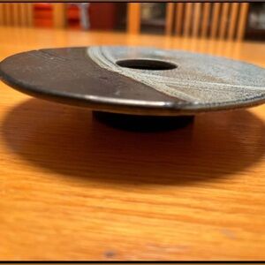 VTG Donna Gittens Designs Ikebana Vase with Frog